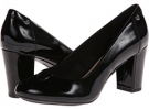 Black Patent Hush Puppies Sisany Pump for Women (Size 6)