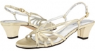 Gold Leather Ros Hommerson Layla for Women (Size 7)