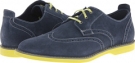 Navy Suede/Charcoal Welt/Lime Sole Florsheim HiFi Wing Ox for Men (Size 13)