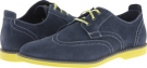 Navy Suede/Charcoal Welt/Lime Sole Florsheim HiFi Wing Ox for Men (Size 11.5)