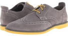 Gray Suede/Charcoal Welt/Yellow Sole Florsheim HiFi Wing Ox for Men (Size 12)