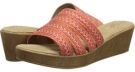 Fuchsia/Orange Soft Style Janina for Women (Size 6)