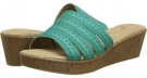 Blue/Green Soft Style Janina for Women (Size 12)