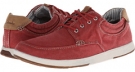 Red Clarks England Norwin Vibe for Men (Size 7.5)