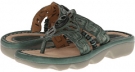 Teal Full Grain Leather Earth Wander for Women (Size 7)