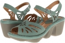 Teal Suede Earth Solstice for Women (Size 9.5)