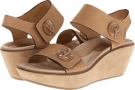 Beige Soft Nubuck Earth Fauna for Women (Size 7)