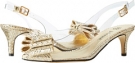 Clear/Gold J. Renee Gilden for Women (Size 7)