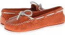 Nectarine Leather Minnetonka Cloud Boat Moc for Women (Size 7)