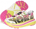 Citrus/White/Fushia Hoka One One Stinson Trail 2 for Women (Size 9.5)