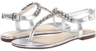 Silver Metallic Blue by Betsey Johnson Spark for Women (Size 8)