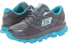 Charcoal/Turquoise SKECHERS Performance GoRun Ultra for Women (Size 8)