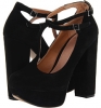 Black Suede Shellys London Ylana for Women (Size 7)