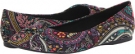 Black Gypsy Paisley Blowfish Dutch for Women (Size 8)