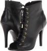 Black Leather Steve Madden Gladly for Women (Size 7)