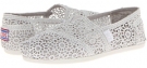 Silver BOBS from SKECHERS Bobs Plush for Women (Size 11)