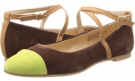 Brown/Yellow Seychelles Just The Beginning for Women (Size 11)