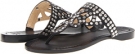 Black Veg Tan Frye Rachel Stud Thong for Women (Size 6.5)