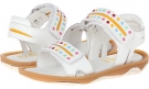 White Multi Umi Kids Gemma for Kids (Size 8.5)