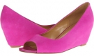 Pink Leather Nine West Mymoon for Women (Size 5)