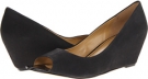 Black Leather Nine West Mymoon for Women (Size 8)