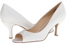 White Leather 1 Nine West Quinty for Women (Size 12)