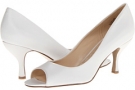 White Leather 1 Nine West Quinty for Women (Size 10.5)