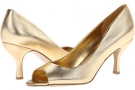 Warm Gold Synthetic Nine West Quinty for Women (Size 6)