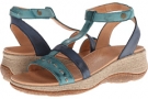 Navy/Sea Acorn Vista Wedge T-Strap for Women (Size 7)