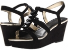 Black Suede Anne Klein AKKassandra for Women (Size 5)