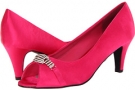 Fuschia Satin Bouquets Caley for Women (Size 7.5)