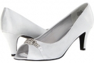 Silver Satin Bouquets Caley for Women (Size 7.5)