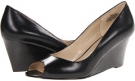 Black 2 Leather Nine West Phishy for Women (Size 9)