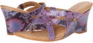 Purple/Pink Snake Born Brescia - Crown Collection for Women (Size 9)