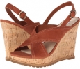 Brandy Suede Diane von Furstenberg Sylvia for Women (Size 9)