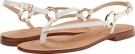 White Vacchetta Diane von Furstenberg Cailin for Women (Size 7.5)