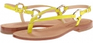 Electric Lime Diane von Furstenberg Cailin for Women (Size 6)