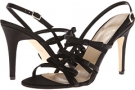 Black Satin Kate Spade New York Sally for Women (Size 7)