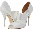 White Satin David Tutera Adorable for Women (Size 8)