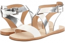 Silver Speechio/White Vacchetta Kate Spade New York Agnes for Women (Size 6)