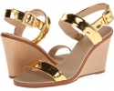 Gold Speechio/Natural Vacchetta Kate Spade New York Nice for Women (Size 7)