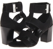 Black Calvin Klein Carrie Oily Nubuck for Women (Size 11)