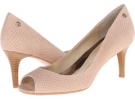 Pale Blush Calvin Klein Kasia Matte Snake for Women (Size 5)