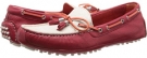 Tango Red/Ivory Canvas Cole Haan Grant Driver for Women (Size 7.5)