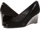 Black Nubuc Stuart Weitzman Dotcomer for Women (Size 10.5)