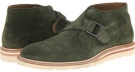 Olive Green Suede Cole Haan Christy Wedge Monk Chukka for Men (Size 10.5)