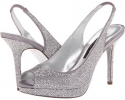 Shiny Nickel/Silver Nina Fatime for Women (Size 10)