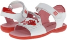 White/Red Agatha Ruiz De La Prada Kids 142931 for Kids (Size 9.5)