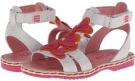 White/Pink Agatha Ruiz De La Prada Kids 142990 for Kids (Size 13.5)