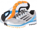 Metallic Silver/Carbon/Solar Blue adidas Golf adiZERO Sport II for Men (Size 9.5)